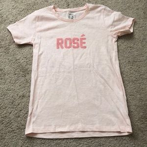 JCrew Rosé T-shirt
